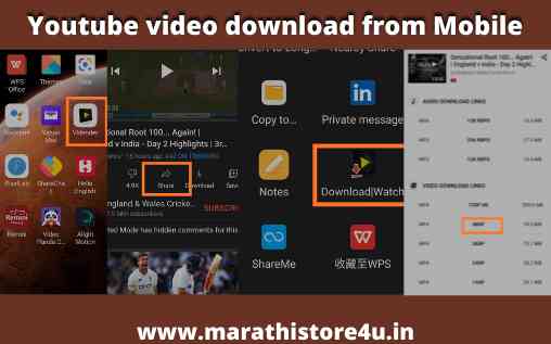 Download Youtube video in Marathi